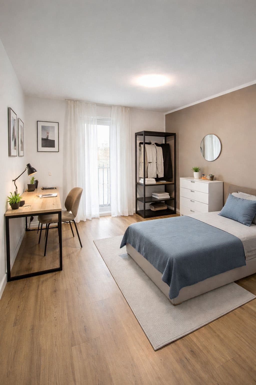 Freshly renovated and high-end furnished 3-room shared apartment in the center of Cologne-Kalk